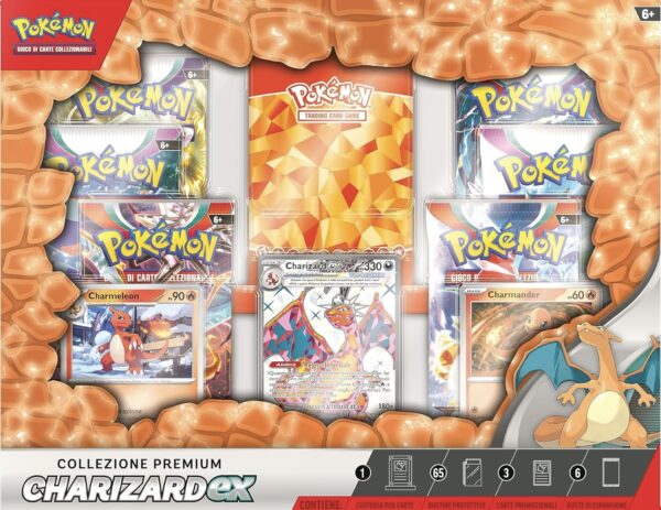 Carte Pokémon Collezione premium Charizard-ex