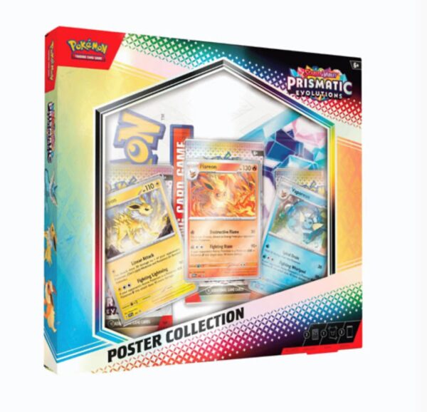 Carte Pokémon - Evoluzioni Prismatiche (3 Buste con Poster)
