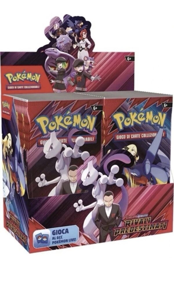 Pokémon Scarlatto e Violetto Rivali Predestinati Box 36 buste