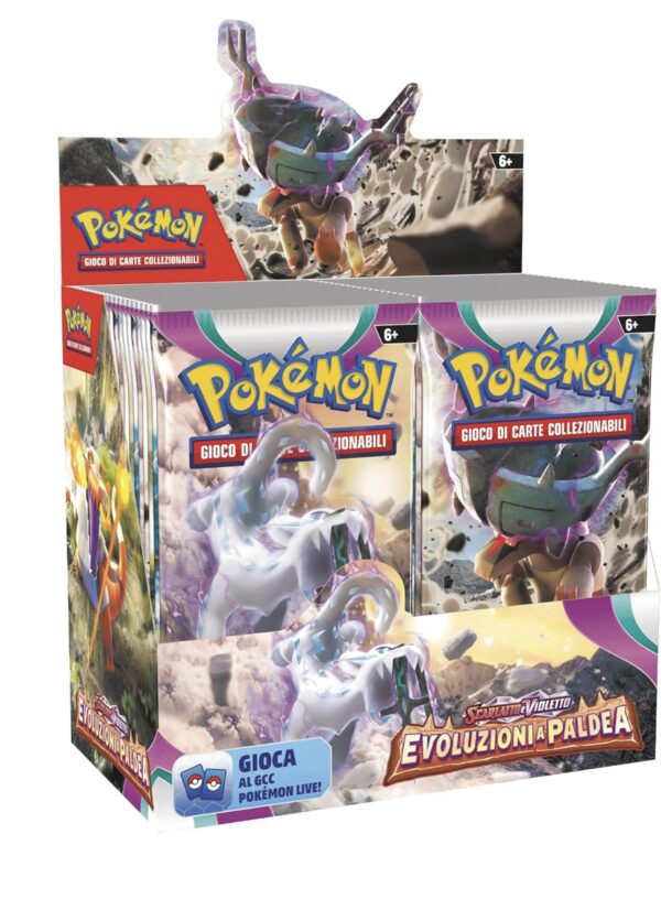 Pokémon Scarlatto e Violetto Evoluzioni a Paldea display 36 buste (IT)