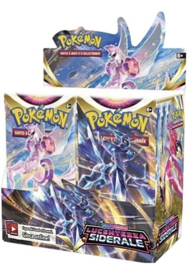 Pokémon Spada e Scudo Lucentezza Siderale display 36 buste (IT)