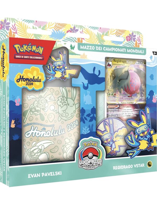 Mazzo dei Campionati Mondiali 2024 del GCC Pokémon (Evan Pavelski)