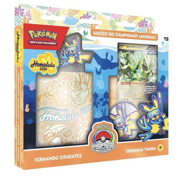 Mazzo dei Campionati Mondiali 2024 del GCC Pokémon (Fernando Cifuentes)