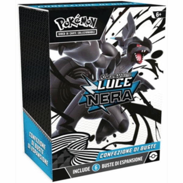 CARTE POKEMON - SV10.5 Confezione 6 Buste dell'espansione Scarlatto e Violetto - Luce Nera - ITA