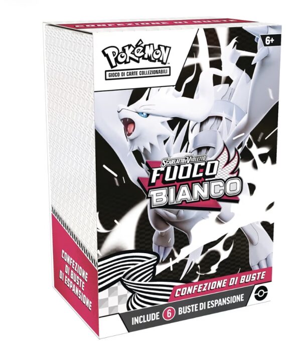 Pokémon: confezione di buste dell’espansione Scarlatto e Violetto - Fuoco Bianco del GCC Pokémon 6 Buste
