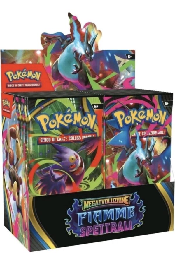 Pokémon Mega Evoluzione Fiamme Spettrali box 36 buste ITA