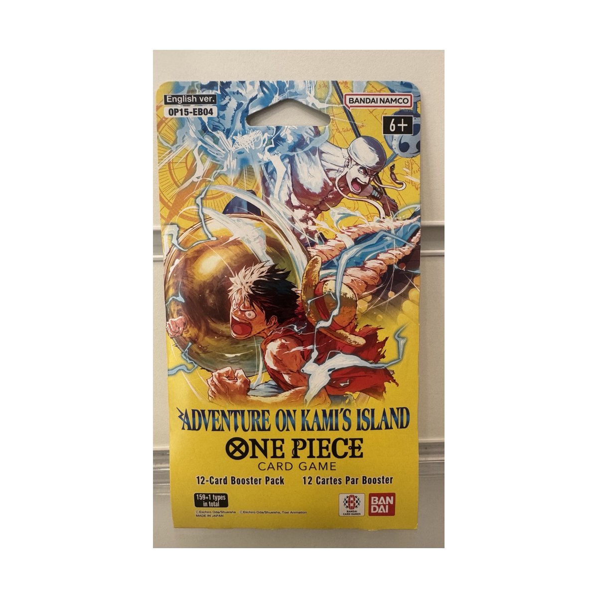 One Piece Card Game Booster Pack OP-15 Adventure on Kami’s Island (12 Carte) – Bandai TCG Inglese