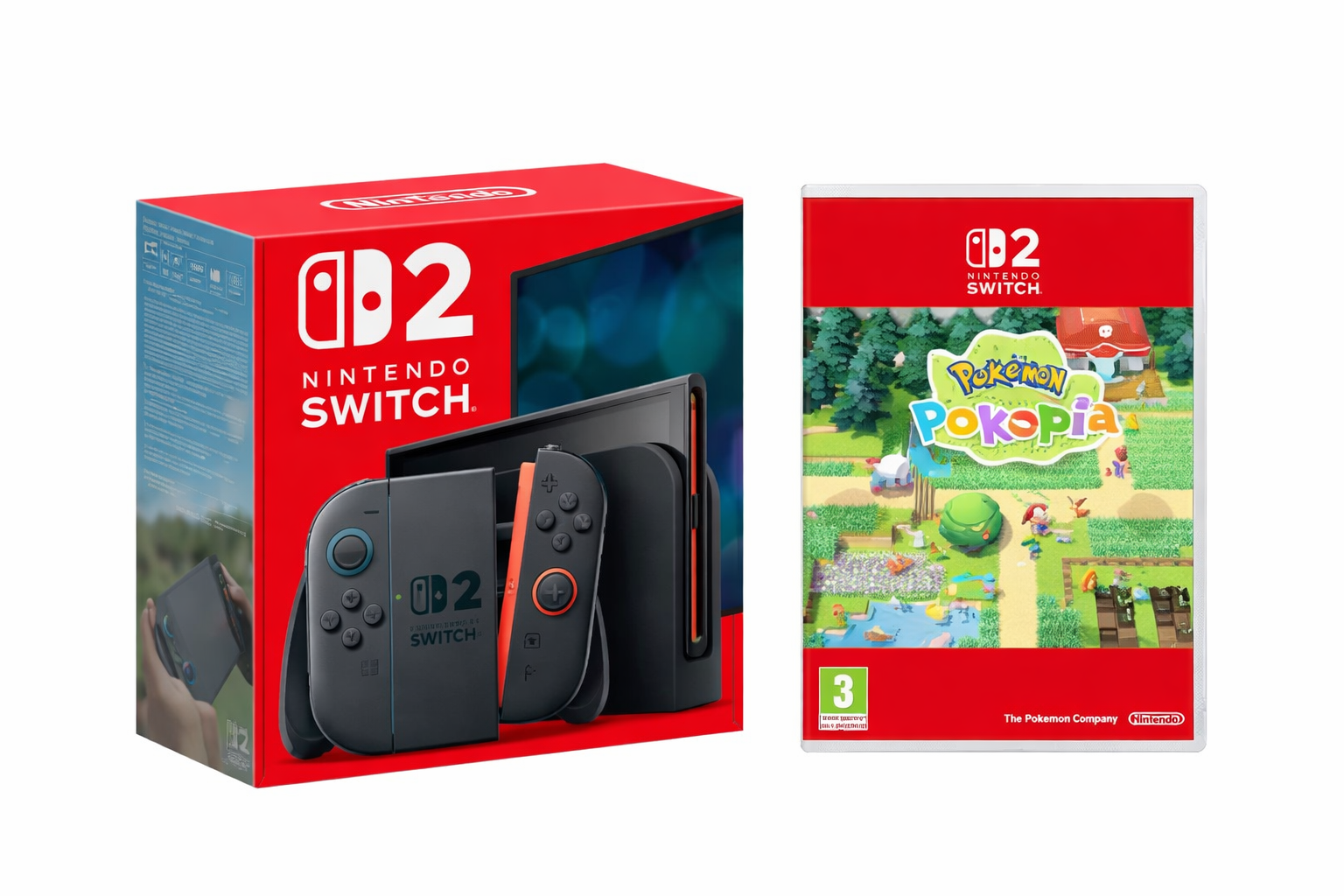 Bundle Nintendo Switch 2 + Pokémon Pokopia | Console + Gioco Fisico