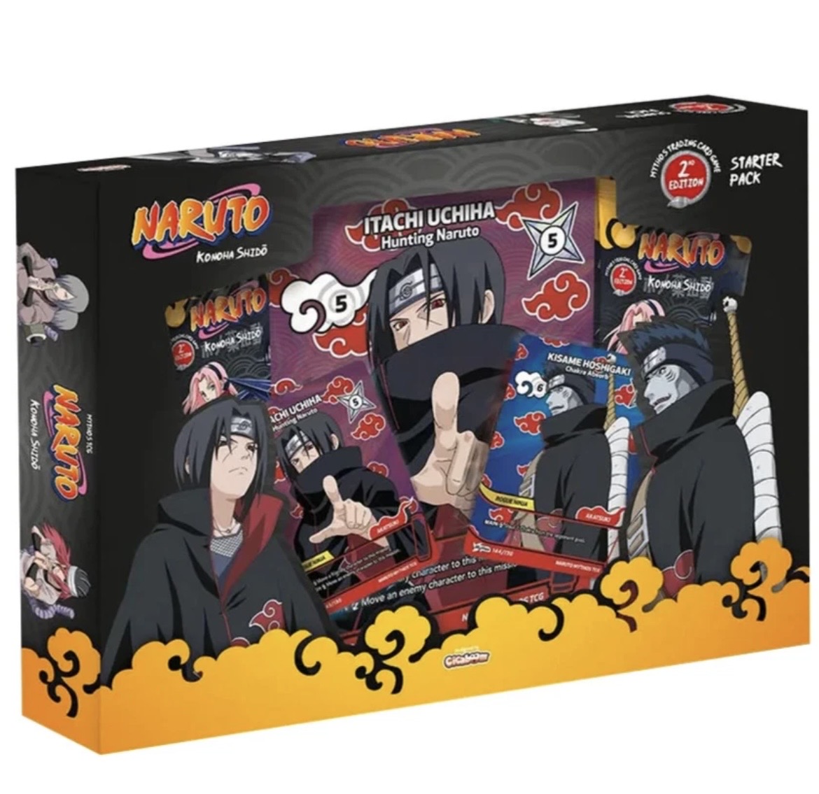 Naruto Konoha Shido TCG – Starter Pack 2ª Edizione Itachi Uchiha & Kisame Hoshigaki (EN)