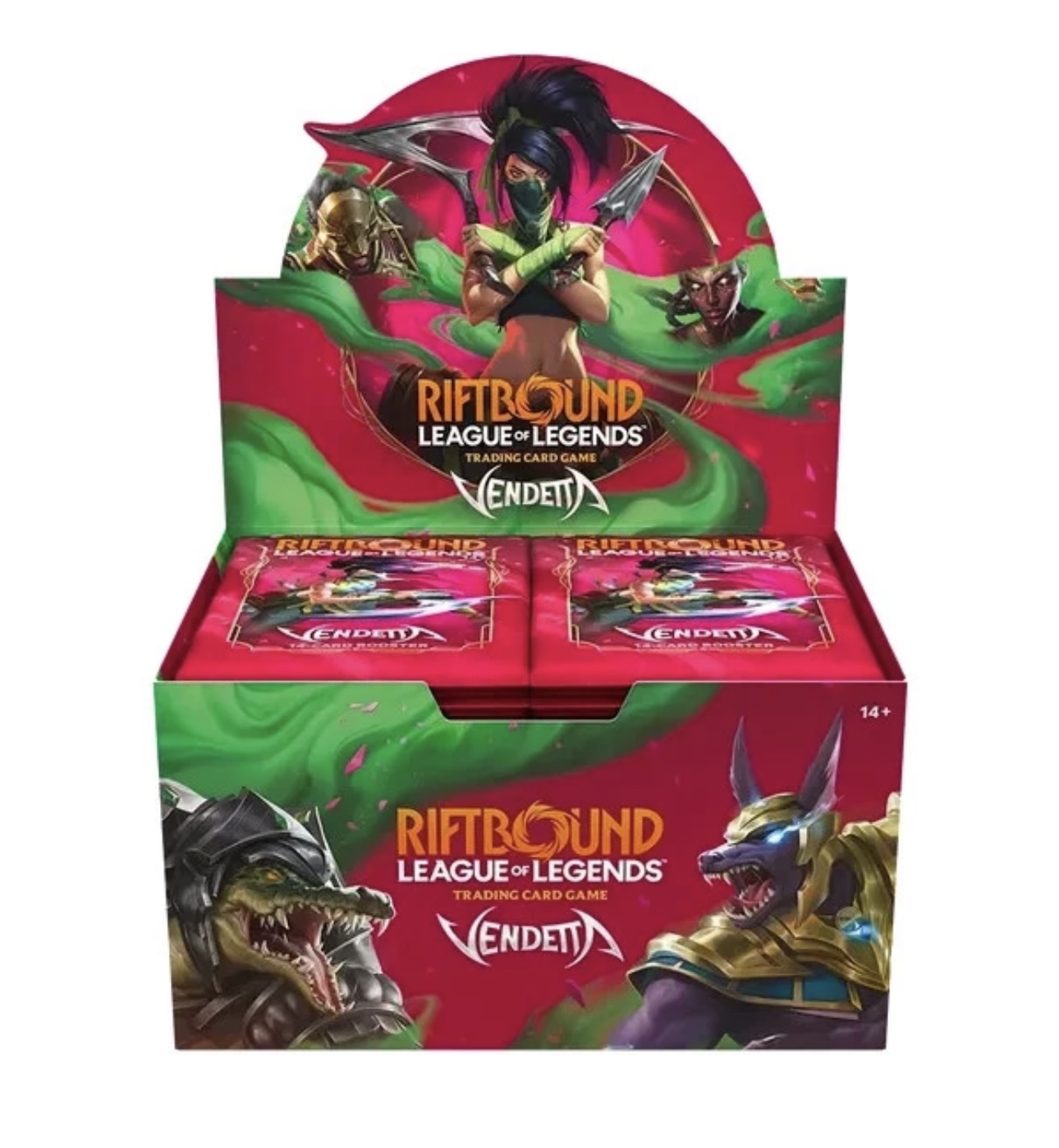 Riftbound: League of Legends TCG – Vendetta Display 24 Booster EN | Prodotto Ufficiale Riot Games