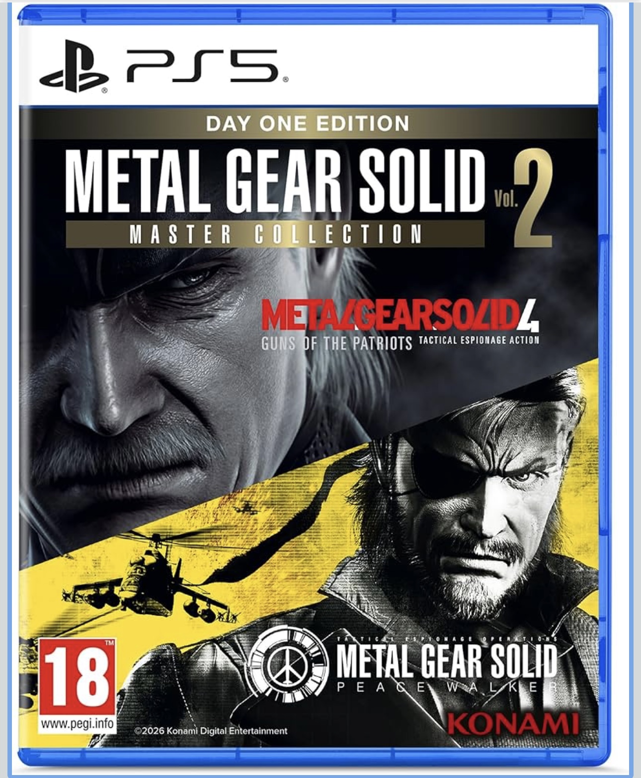 Metal Gear Solid: Master Collection Volume 2 – Day One Edition - PS5