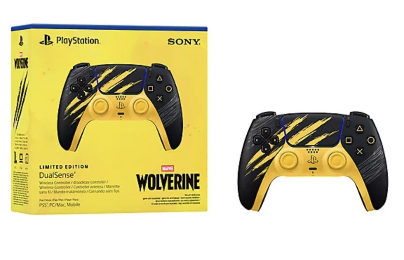 Sony DualSense Wireless Controller – Marvel’s Wolverine Limited Edition