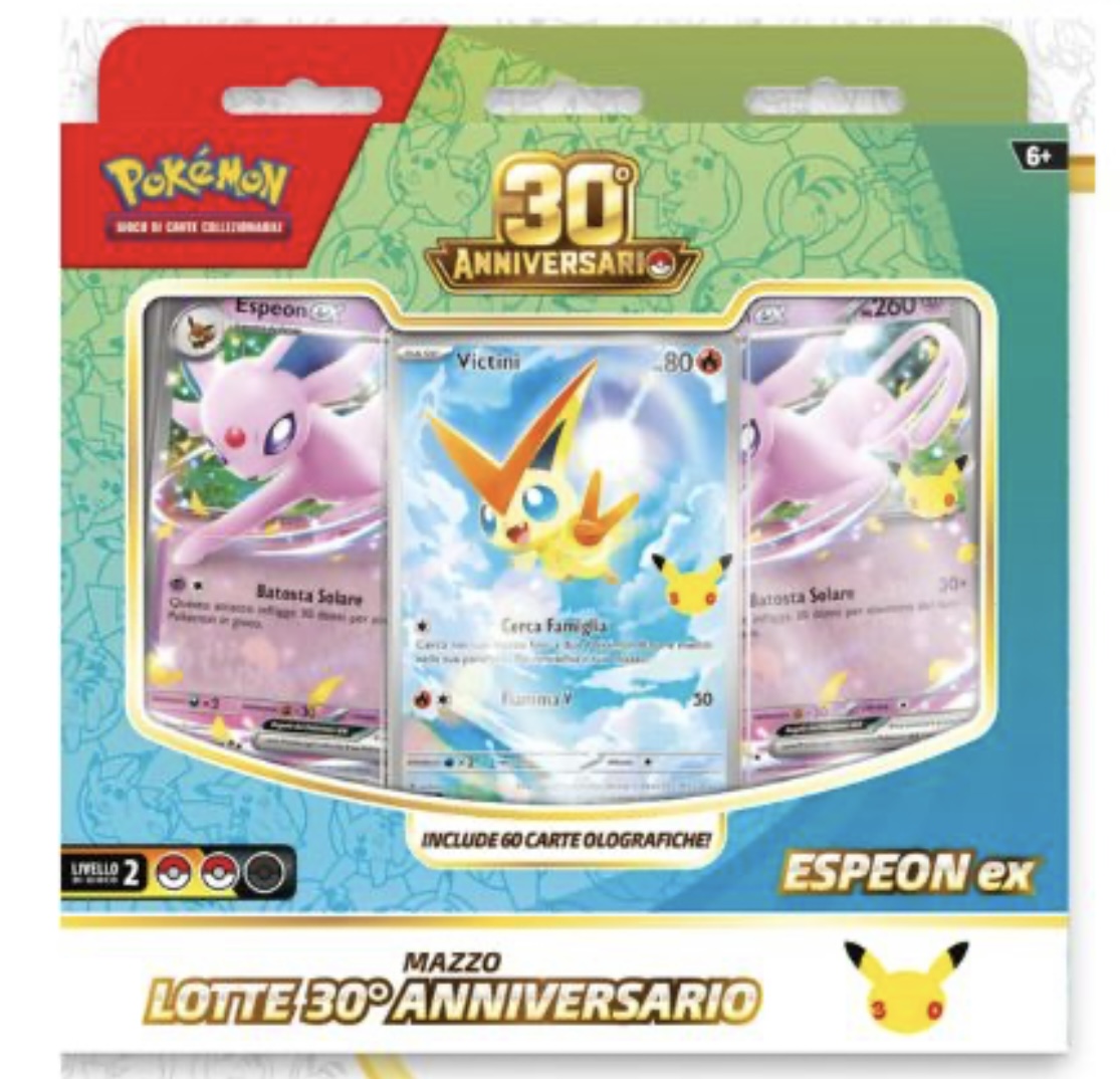 Pokémon GCC – Mazzo Lotta Espeon-ex 30° Anniversario ITA